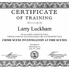 Fire Scene CSI